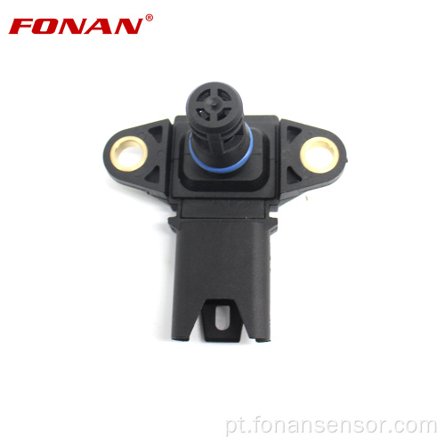 Sensor de pressão de impulso turbo absoluto do coletor para BMW X5 X6 2010-2014 AS460 13627585494 7585494-02 A2C53384961